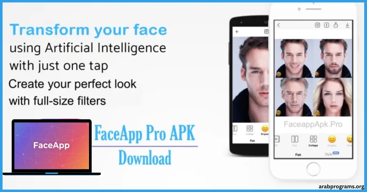 تحميل برنامج face app مدفوع