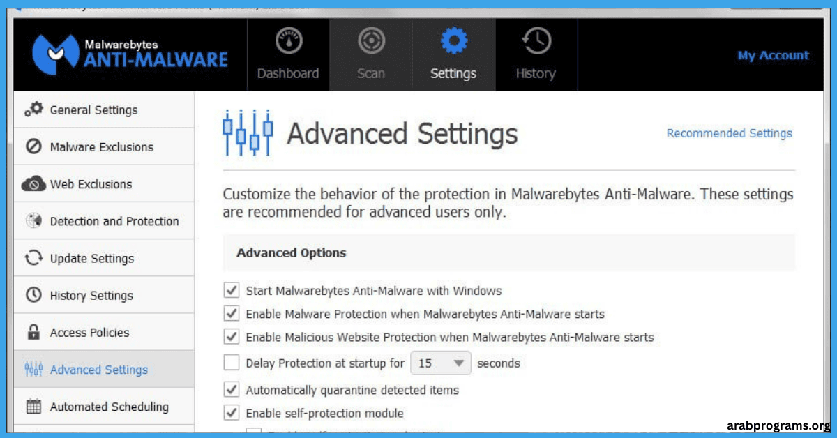 تفعيل برنامج malwarebytes anti malware مدى الحياة