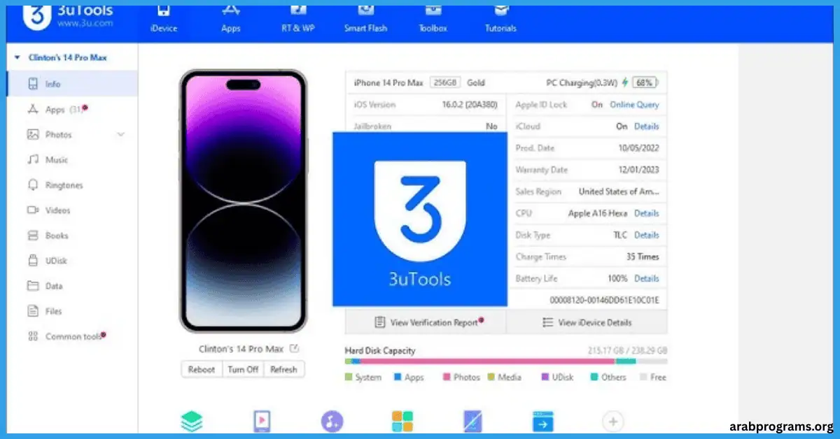 تحميل برنامج 3utools