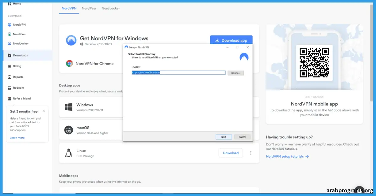 تحميل برنامج nordvpn للكمبيوتر