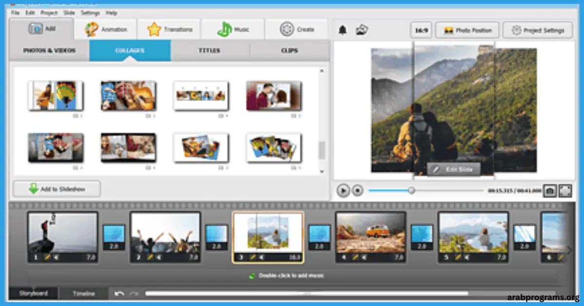 تحميل برنامج slideshow maker للكمبيوتر