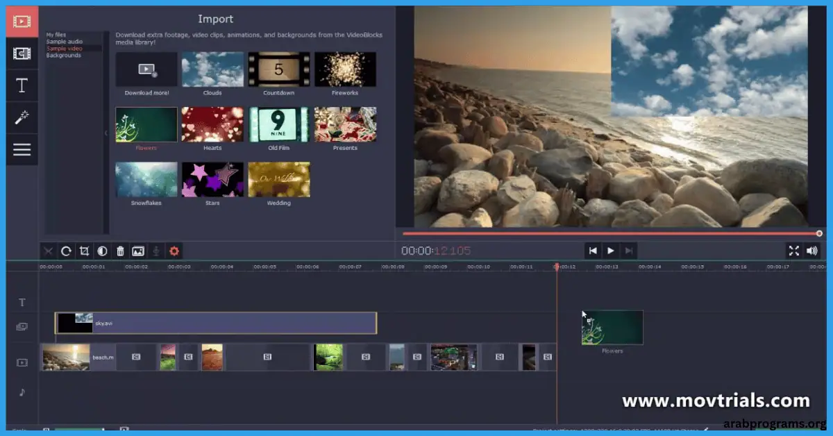 تحميل برنامج movavi للكمبيوتر